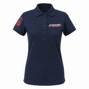 Polo-Shirt Damen mit Brandzeichen