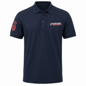 Polo-Shirt Herren mit Brandzeichen
